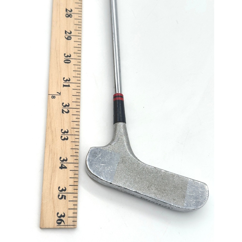 Spalding Mens Autograph Putter 35.5in Silver Steel Blade Right Handed Vintage - Picture 7 of 7